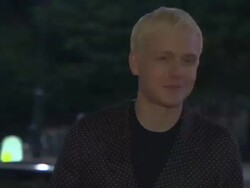 Mr Hudson at David Bowie Is... Exhibition VIP Private Viewing at Victoria & Albert Museum on March 20, 2013 in London, England. Stock Footage