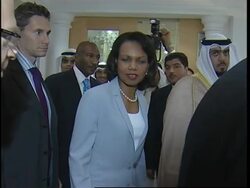WRAP Ldrs arriving for summit on Iraq security; Rice, Al Moallem bites; presser News Clip