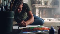 Young artist Stock Footage