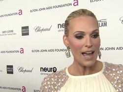 INTERVIEW - Molly Sims at Elton John AIDS Foundation Presents 21st Annual Academy Awards Viewing Party Stock Footage