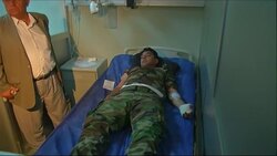 Injured from consulate bombing in hospital Instructional Video