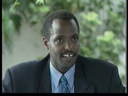 ZAIRE: REBEL FOREIGN AFFAIRS ADVISER PRESS CONFERENCE News Clip