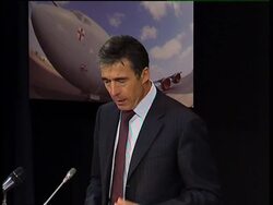 Presser by NATO Secretary General Rasmussen on Afghanistan News Clip
