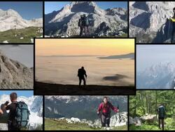 HD MONTAGE: Hiking Stock Footage