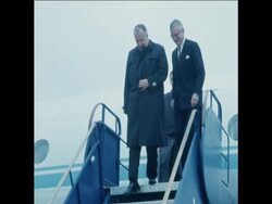 SYND 13-9-72 POLISH FOREIGN MINISTER OLSZOWSKI ARRIVES IN WEST GERMANY News Clip