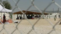 Refugee Camp Near Thessaloniki News Clip