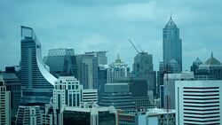 4k Time lapse of bangkok city in Thailand Stock Footage