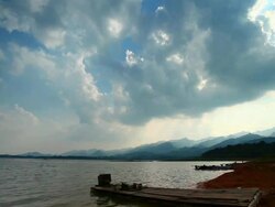 Qingshitan lake Stock Footage