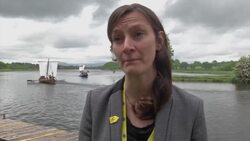 Activist vessels sails near site of G8 summit, highlighting world hunger News Clip