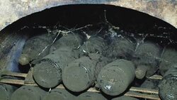 wine collection in the  spiderweb Stock Footage