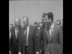 SYND 8-4-72 SOVIET PREMIER, ALEXEL KOSYGIN, OPENS OIL INSTALLATION, IN IRAQ News Clip