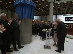 Queen Elizabeth visits Lloyds of London News Clip