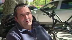 VOICED : Picutre postcard Provence village turning to the far right News Clip