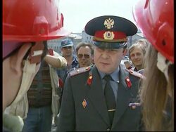 Russia - Greenpeace Toxic Waste Disposal Protest News Clip