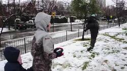 CLEAN: Unusual snowfall surprises Santiago News Clip