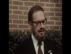 SYND 12-11-73 INTERVIEW WITH ACTING US ATTORNEY GENERAL, ROBERT BORK News Clip
