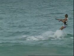 Kite surfing grows in popularity in Puerto Rico News Clip