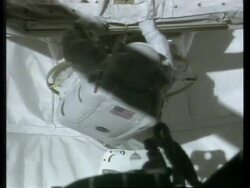 USA/SPACE: DISCOVERY ASTRONAUTS REPLACE PARTS ON HUBBLE TELESCOPE News Clip