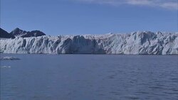 Glaciers Along The Svalbard Coastline News Clip