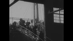 American soldiers prepare to ship out during WWII News Clip