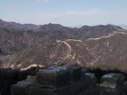 Great Wall of China - Badaling Section Stock Shots News Clip