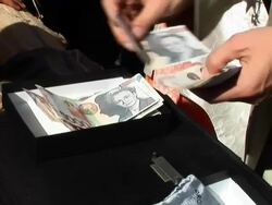 HD: Counting Money Stock Footage