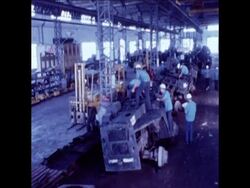 SYND17/10/72 US ARMY VEHICLES ARE REPAIRED AT A FACILITY IN TAIWAN News Clip