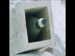 UPITN 5 7 79 TERRORIST KATYUSHA ROCKET FOUND AIMED AT JERUSALEM News Clip