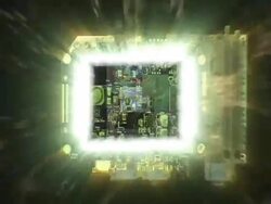 high speed connection HD loop Stock Footage