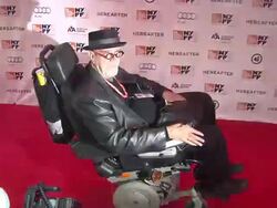 Chuck Close at the 'Hereafter' - 48th New York Film Festival Closing Night Stock Footage
