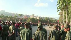 CLEAN : Chavez lies in state at Caracas Military News Clip