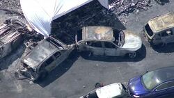 Aerials of Bin Laden Family Plane Crash News Clip