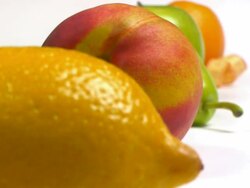 Fruit diet Stock Footage