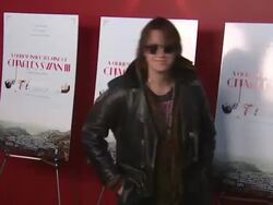 Julian Casablancas at A Glimpse Inside the Mind of Charles Swan III - Arrivals Stock Footage