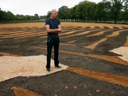 New Interactive Portrait Creates Walk-Through Experience Among DC Memorials Stock Footage