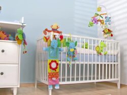 HD DOLLY: Beautiful Modern Nursery Stock Footage