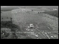 40 years after Woodstock, several people who were at the legendary music festival reflect on its legacy. News Clip