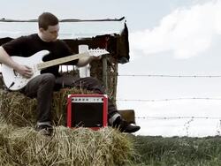 Electric Guitar Country Boy Stock Footage