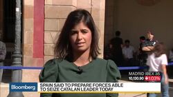 Spain Said Ready to Arrest Catalan Leader News Clip