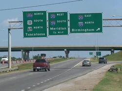 Road Signs Stock Footage
