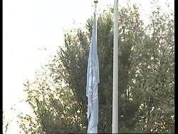 Milosevic arrives at the Hague Tribunal News Clip