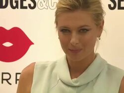 B-ROLL Maria Sharapova lauches 'Supernova' candy l Stock Footage