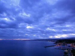 "Passing clouds over Nice, France." Stock Footage
