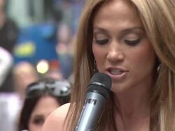 SPEECH: Jennifer Lopez talks about when Denzel Washington asked her to join the campaign and supporting Girls and Boys Clubs at the Jennifer Lopez Unveils 'Be Great' Youth Advocacy Campaign Billboard Stock Footage