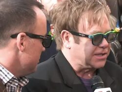 Gnomeo and Juliet 3D Premiere Stock Footage