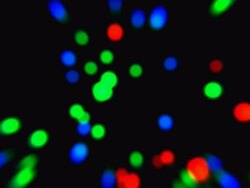 Colorful Bokeh Stock Footage