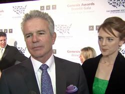 INTERVIEW - Tony Denison on the event, animal welfare issues at 2013 Genesis Awards Benefit Gala Stock Footage