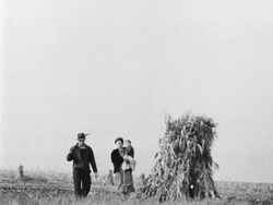 The farm family and life on the farm Stock Footage