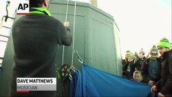 As Seattle gets ready to cheer for the defending champion Seahawks in the Super Bowl, Grammy winner Dave Matthews raised the 12th man flag at the top of the city's Space Needle.  (Jan. 29) News Clip
