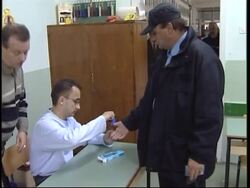 Macedonians vote in referendum on ethnic Albanian self-rule News Clip